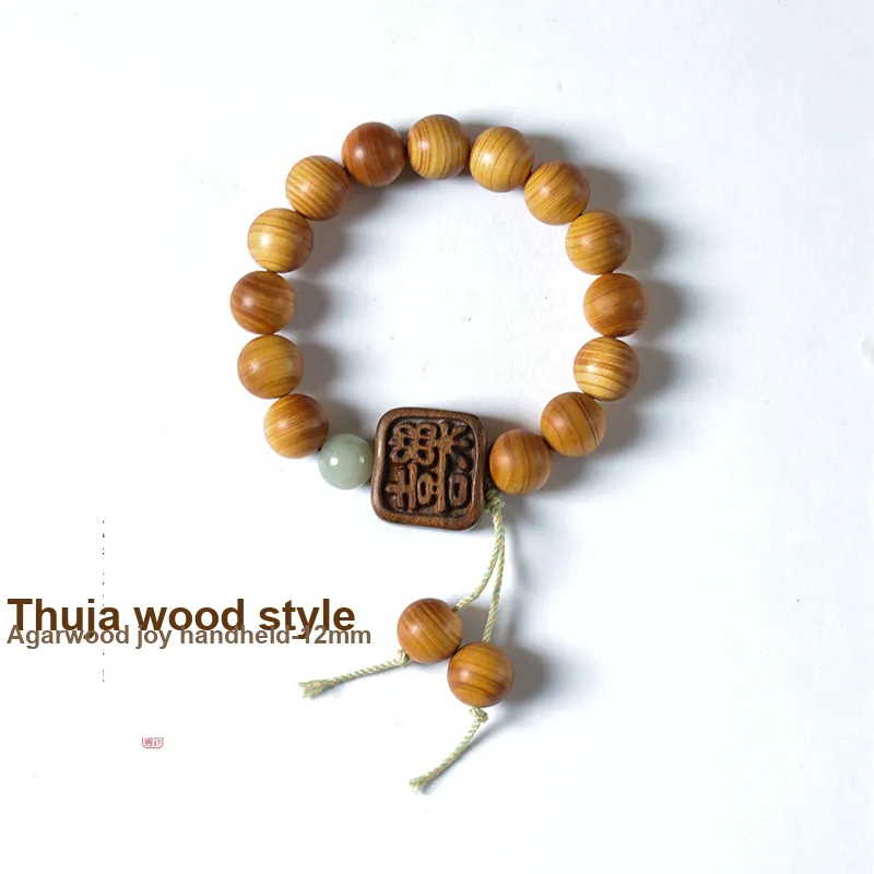 HANCANG Thuja Single Wrap Beaded Bracelet Unisex-6