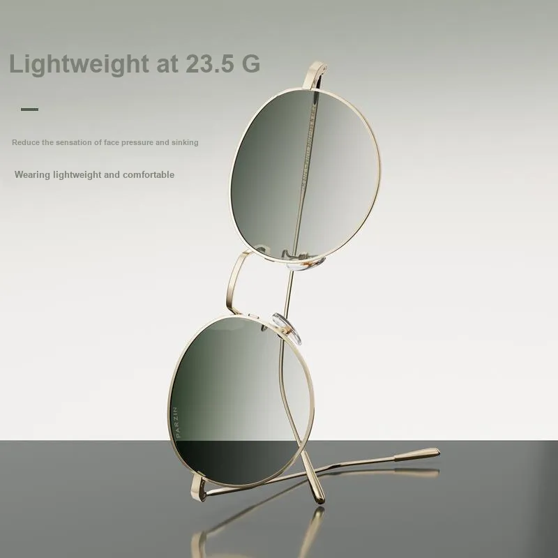 PARZIN Alloy Oval Sunglasses Unisex-3