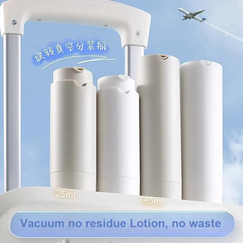 NILIYA Travel Vacuum Lotion Travel Bottles Rotating Hidden-11