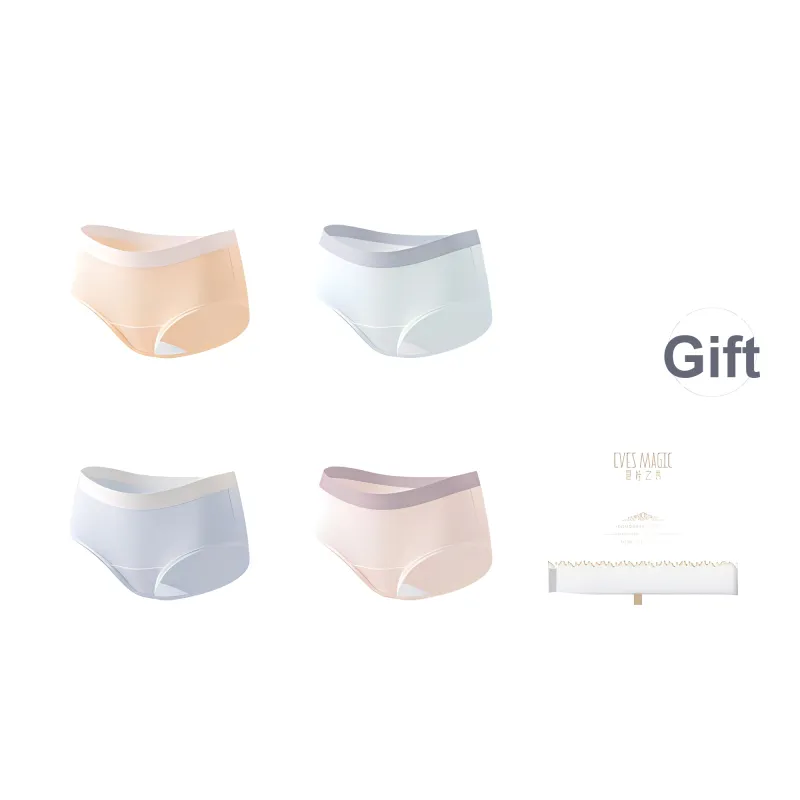 XIA.WA.ZHI.XIU Underpants Women's Shopping Bag 4 Pack-48