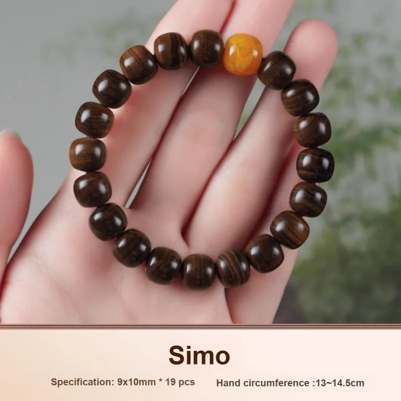 DALONG Old Mountain Sandalwood Bracelets Unisex-1