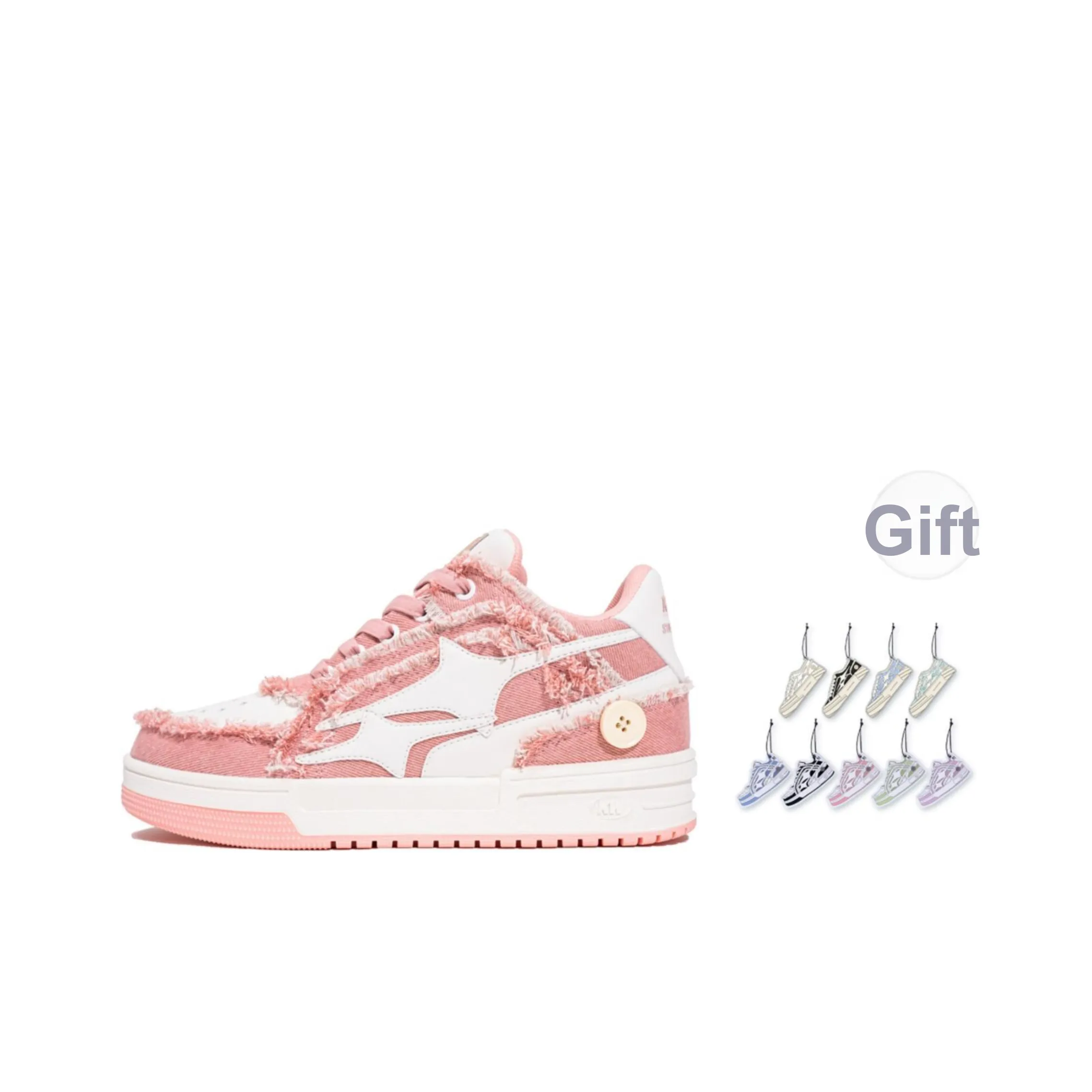 KILLWINNER Skateboard Shoes Unisex Low-Top Pink