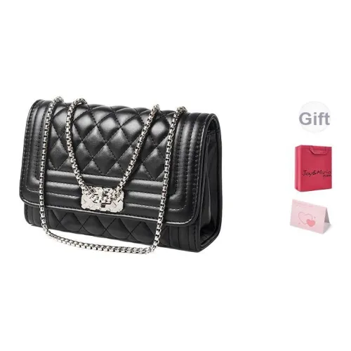 Joy Mario Lambskin Текстура Мода Текстура Практичный Легкий Коммутирование Стандартный Женский Полночь Черный Молочный Белый