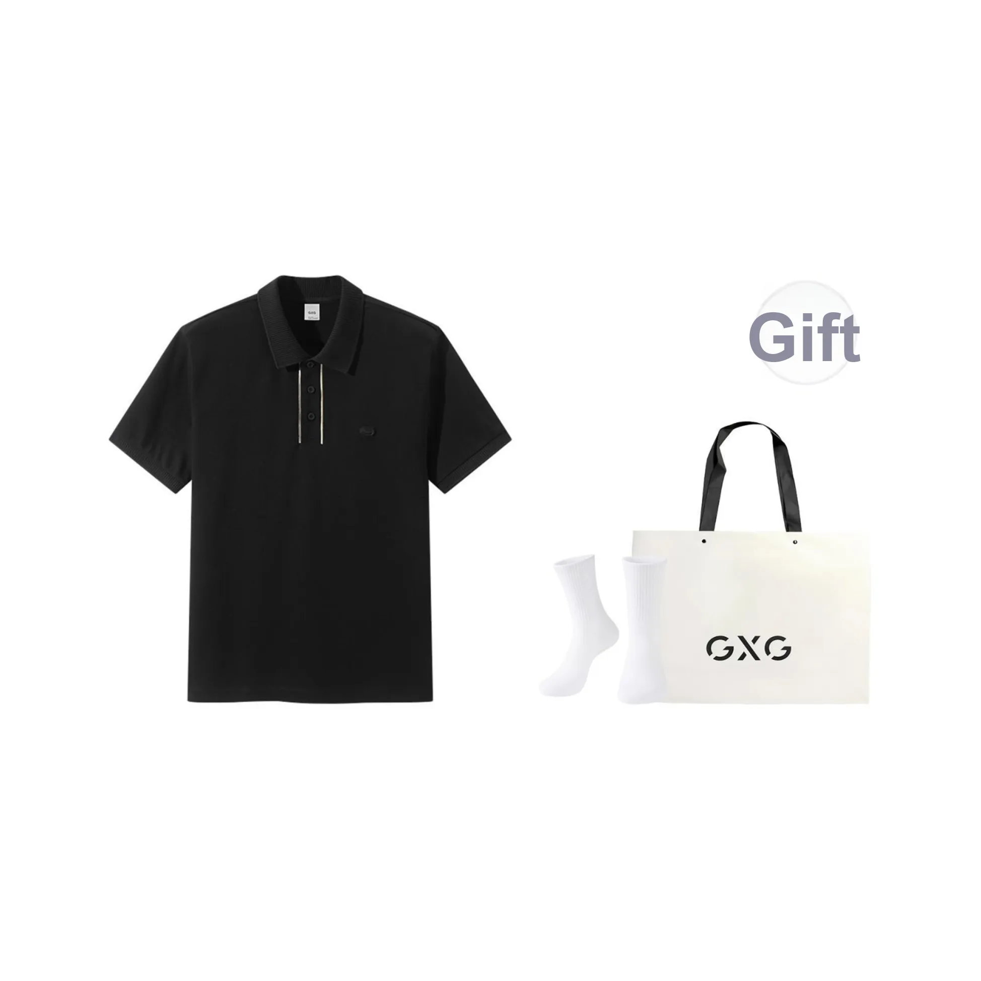 GXG Короткий рукав Polo для мужчин