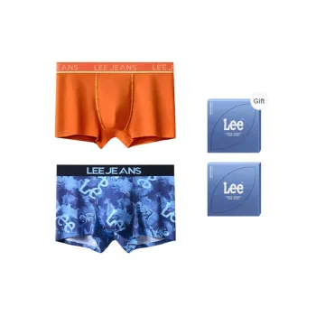 Lee Brilliant Underpants Men's Gift Box Of 2 Strips