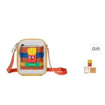 MR.ACE HOMME Fabric Cell Phone Pouch, Shoulder Bag Small Size Unisex Multicolor