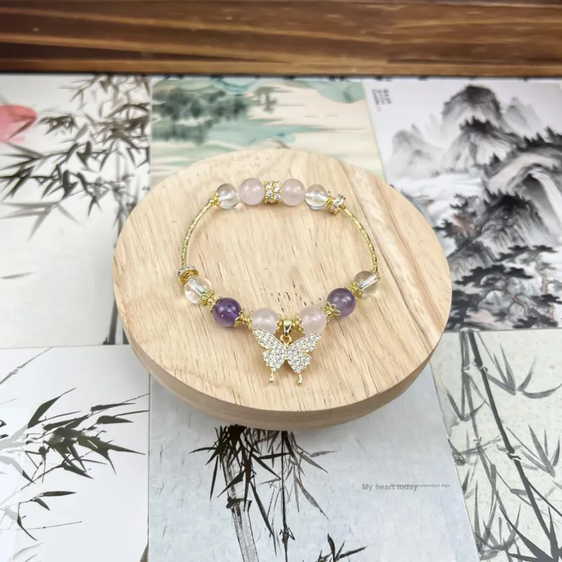 JIAOSHIYU Crystal Bracelets Women's-1
