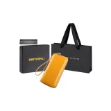 Antique Yellow (Single Zipper Style)-Anti-Skimming
