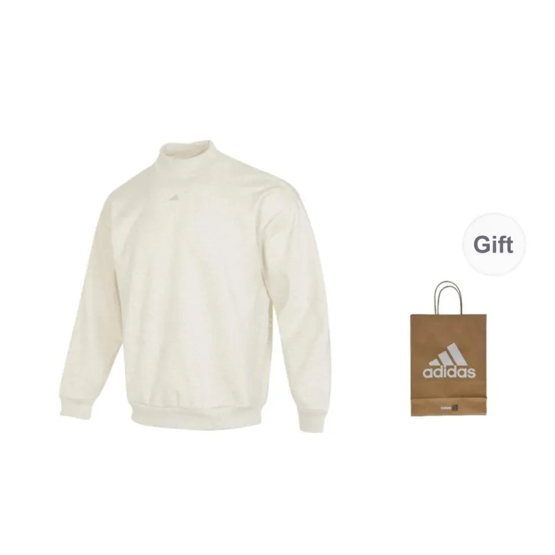Adidas Sweatshirt Men's Gray+Shopping Bag-2