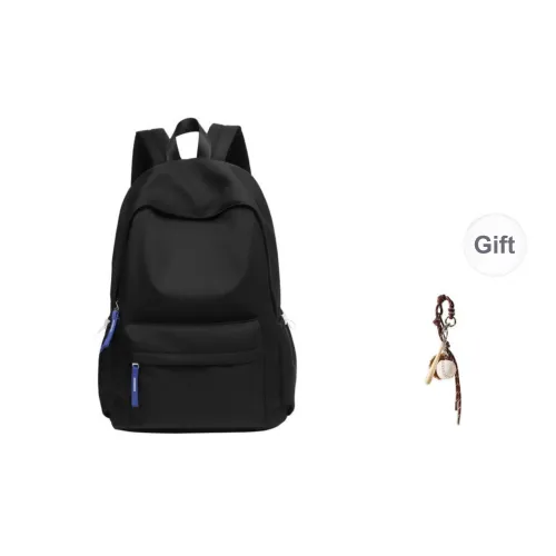 GOBLIN SHARKS 1759 Nylon Backpack Unisex Black/White/Beige Yellow/Green/Blue/Gray