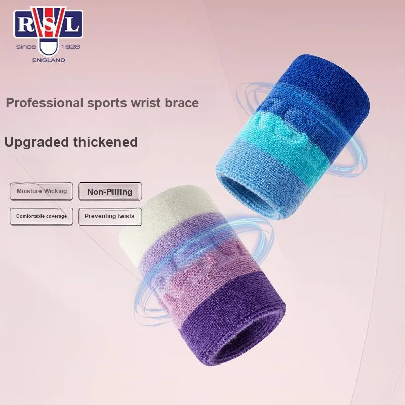 RSL Sports Wrist Brace Thermal Compression Breathable Slip Resistant Cotton Unisex Professional Protective Equipment-3