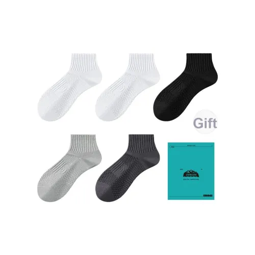 ZEROIN Низкие носки унисекс упаковка из 5 пар