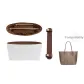 Dark Brown Shoulder Strap Pad+White DuPont Paper Liner[Compatible with City33]