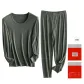 Large Crew Neck-Olive Green