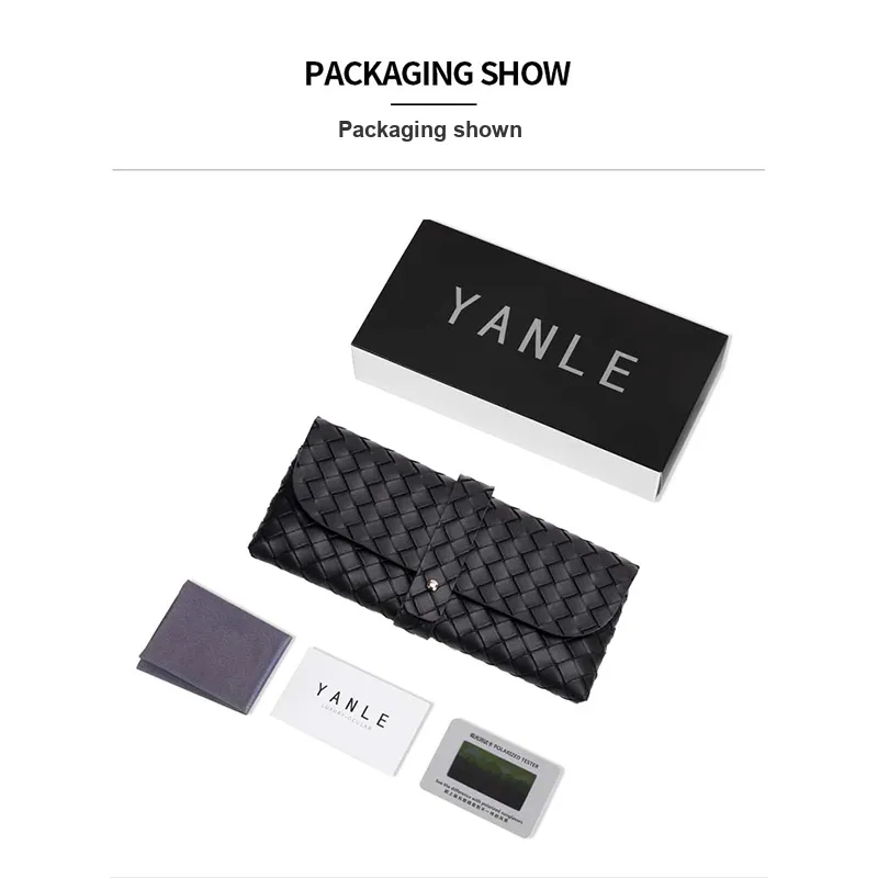 YANLE TR90 Round Sunglasses Unisex-2