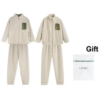 Xuan Liang Pajama Set For Fall And Winter Unisex Laundry Bag Included