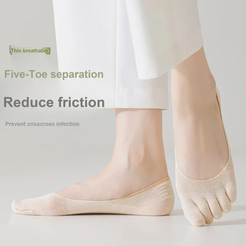 XXLLG No Show Socks Women's 4 Pack-4