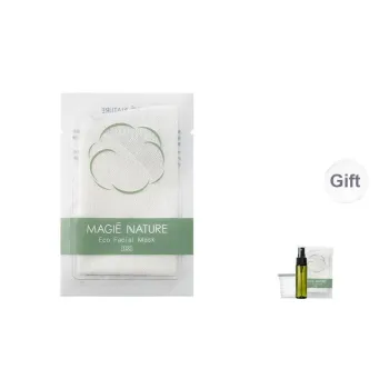 MAGIE NATURE 384 Silk Facial Mask Sheets Disposable 100% Cotton Hydrotherapy Wet Wrap Special Use