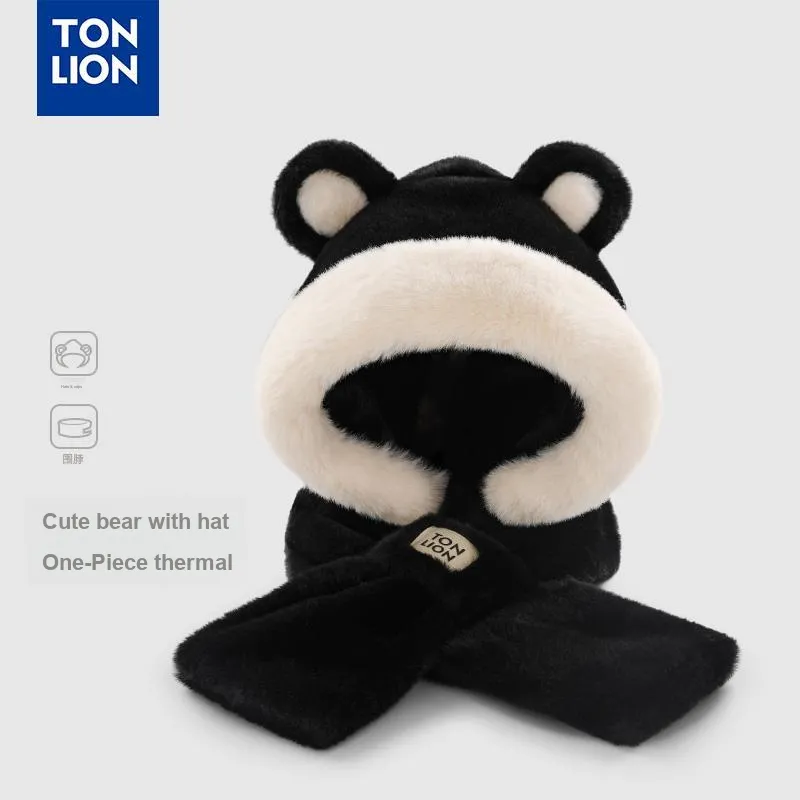 Tonlion Polyester Hoods & Plush Hats Unisex-8