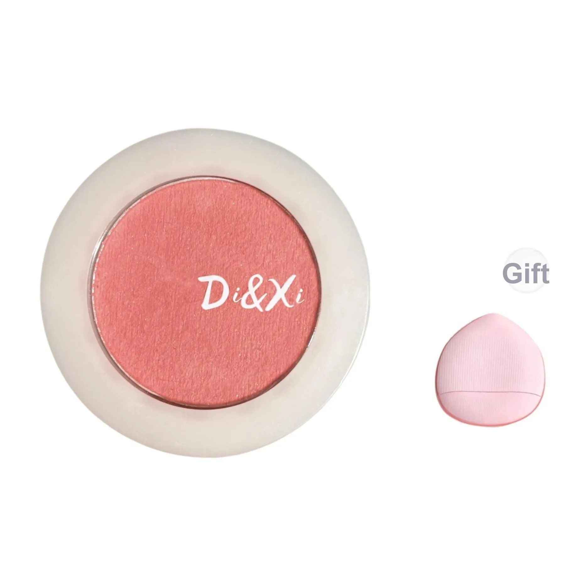 DI XI Персик Пузырьки Мусс Румяна Крем Легкий к Смесью Естественный