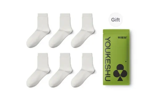 YOUKESHU Unisex Mid Calf Socks