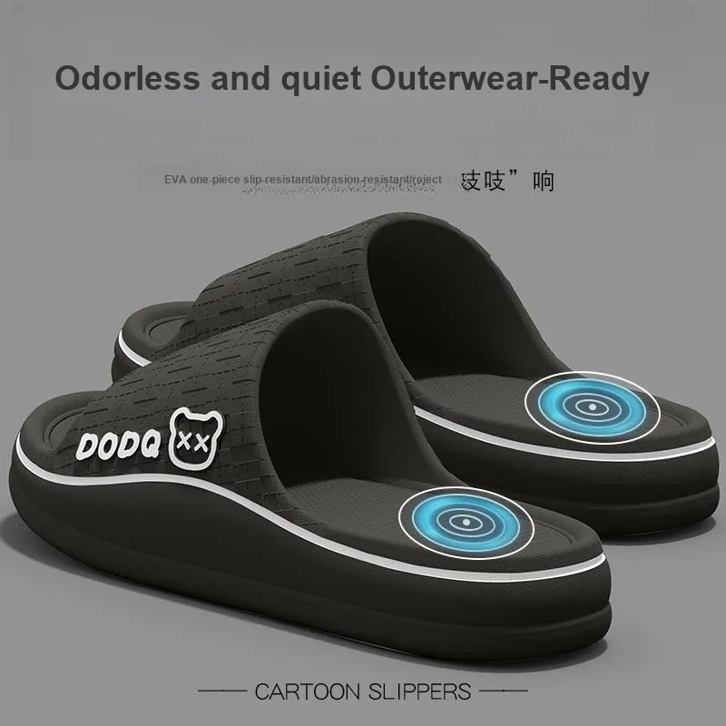 LUNNIFEIYA EVA Indoor All Season All Platform Quiet Squashy And Bouncy Feeling Slip Resistant Home Slippers-13