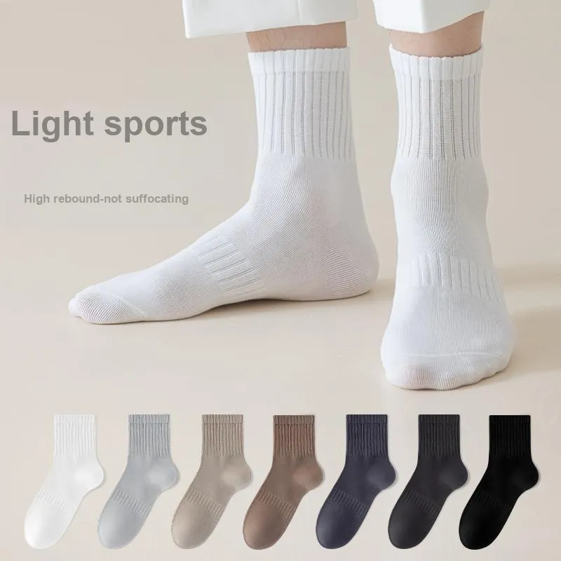 Lan Miao Mid Calf Socks Men's Combo Set-2