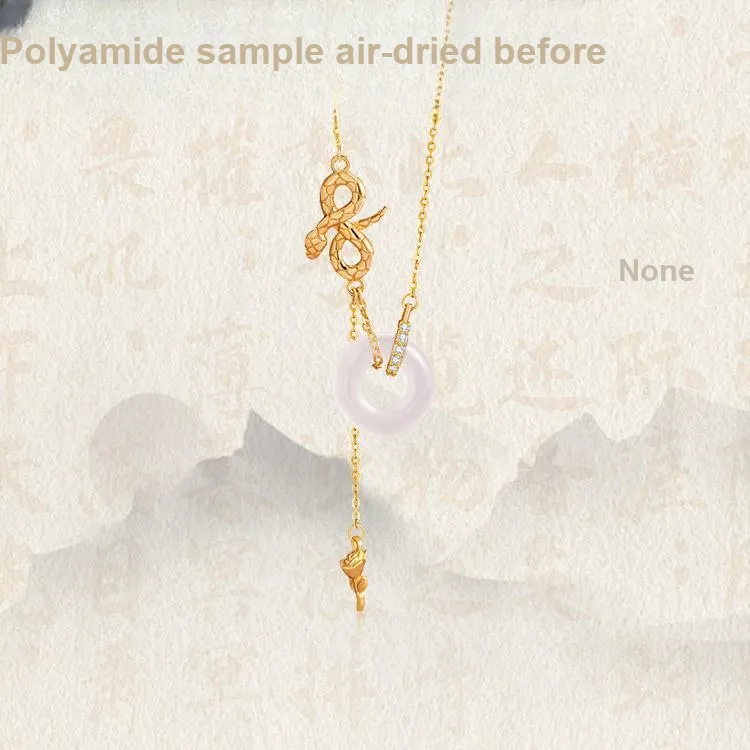 Chongqing Gold Store S925 Silver/Chalcedony Necklaces Women's-3