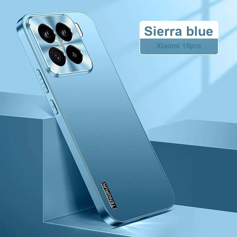 ZHUOJI Matte Material Phone Cases Extra Thin Matte Lens Fully Enclosed Compatible With Xiaomi 15-9