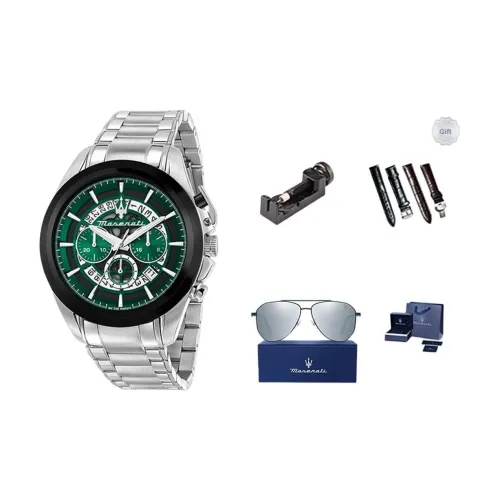 Maserati Кварц Мужские часы 45 мм Зеленый