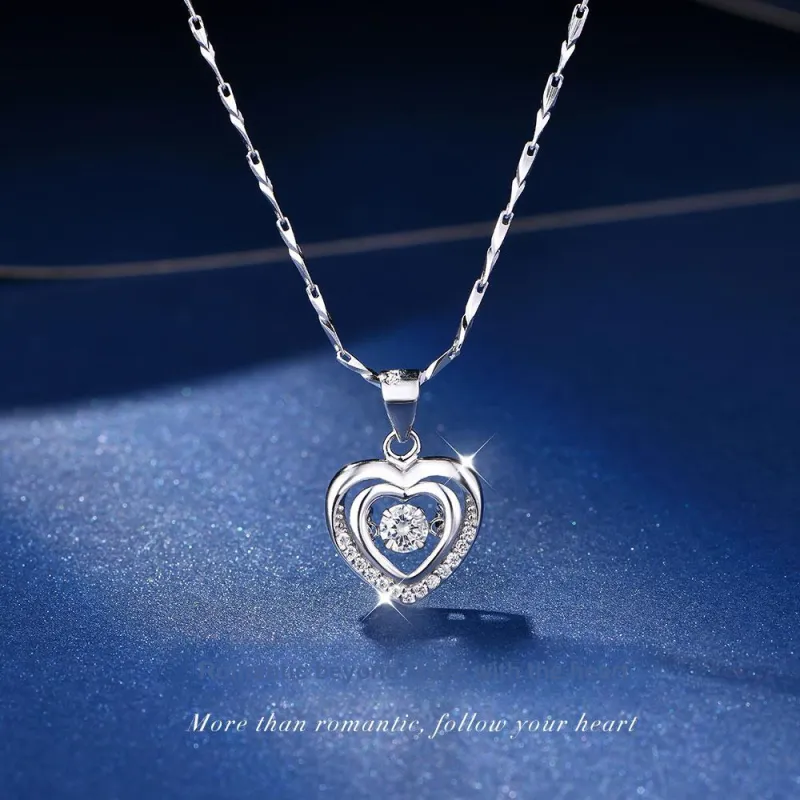 KEMLAIDA 999 Fine Silver Necklaces Women's-1