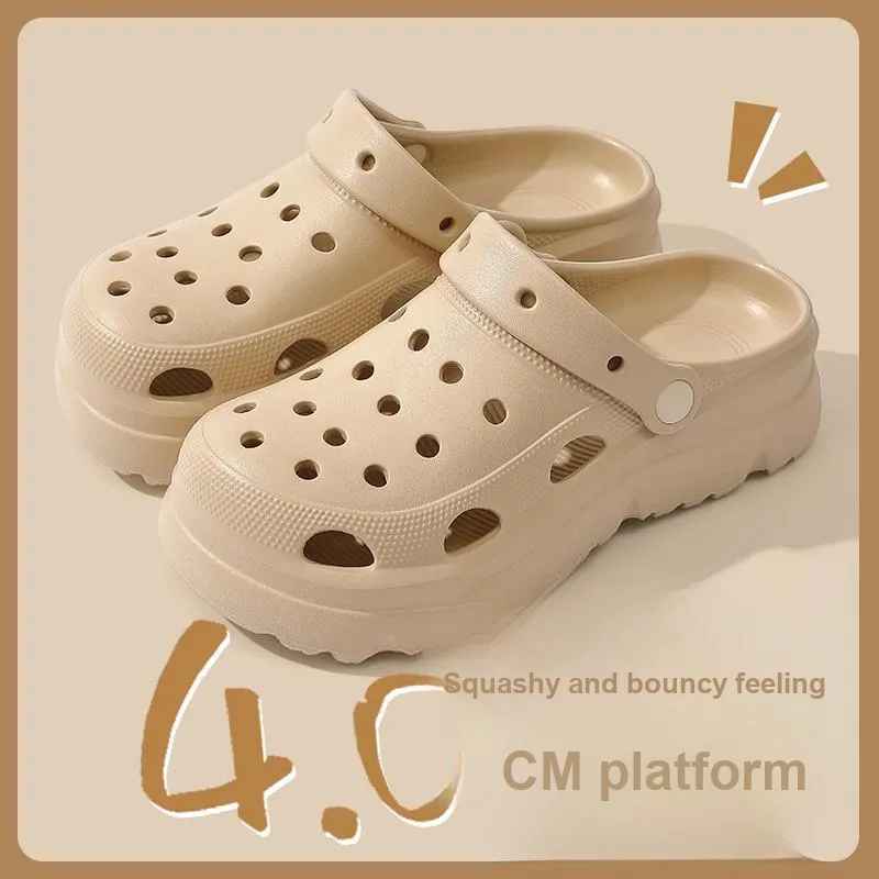 Foot Recreation Summer Casual Outerwear Platform Slippers-11