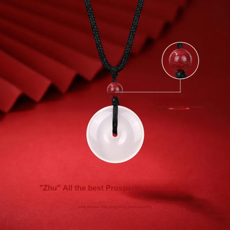 SEVEN COOK Chalcedony Necklaces Unisex-3