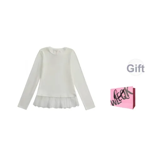 WLEQK Белый Женские T-рубашки