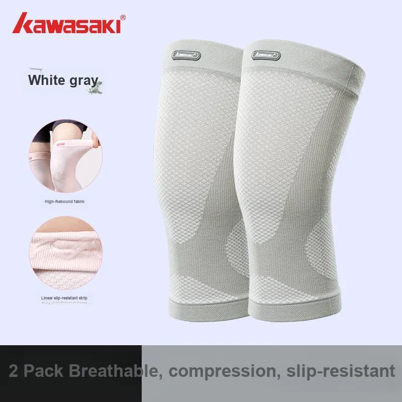 Kawasaki Running Mountaineering Cycling Badminton Basketball Fitness Women's Polyamide Polyester Elastane Knee Pads-28