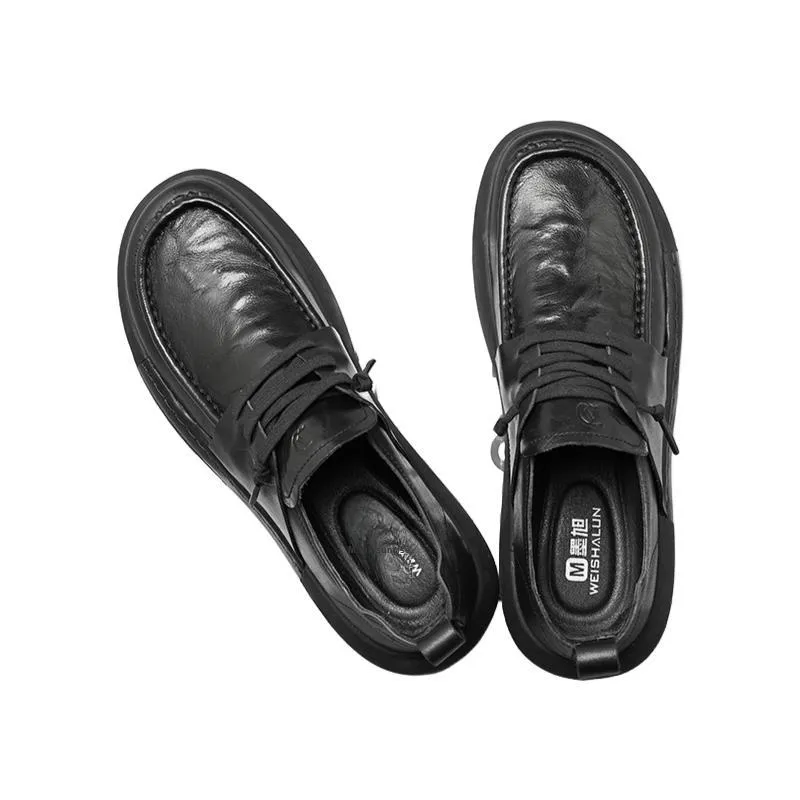 Mo Xu Casual Shoes Men Low Top Black-3