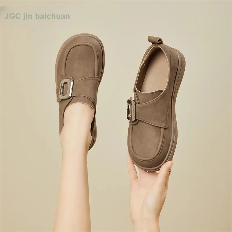 Jin Baichuan Casual Single Shoes Women's Spring-6