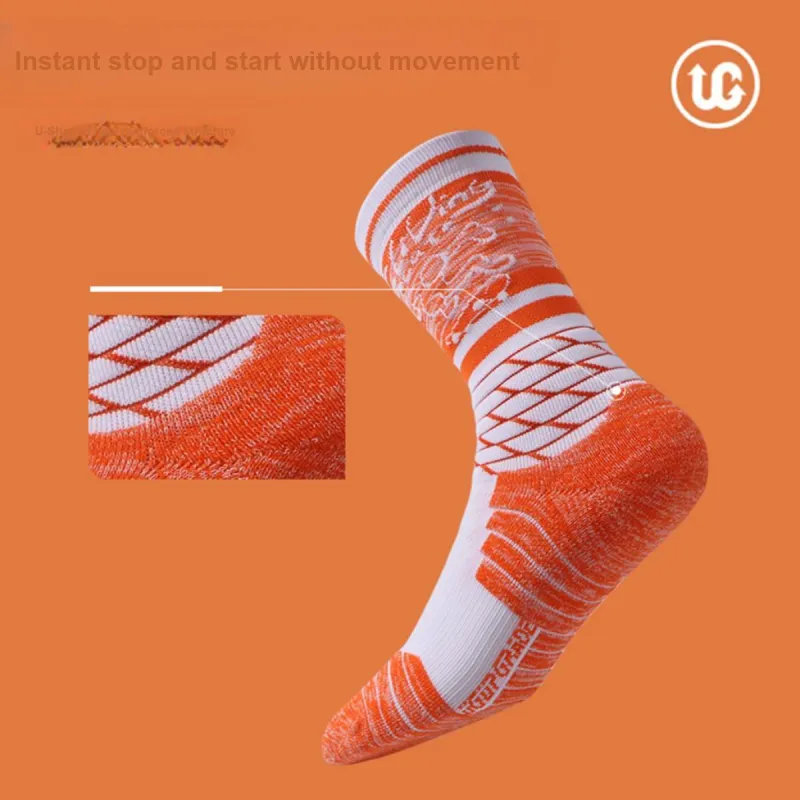 UGUPGRADE Basketball Socks Unisex 3 Pack Mixed Color-4