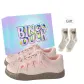 Pink+Exclusive Shoe Box+Gift Socks