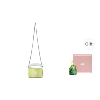 Lee Fabric Handbag Women's Green Plaid