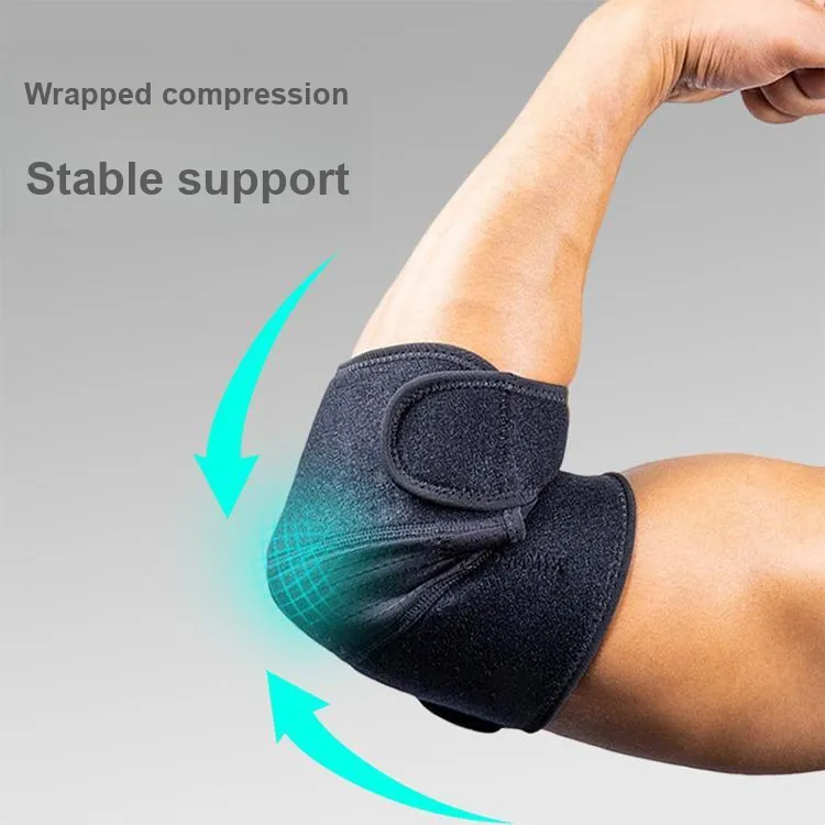 UMA Elbow Pads Breathable Warm Black Polyamide Unisex Basic Protective-3
