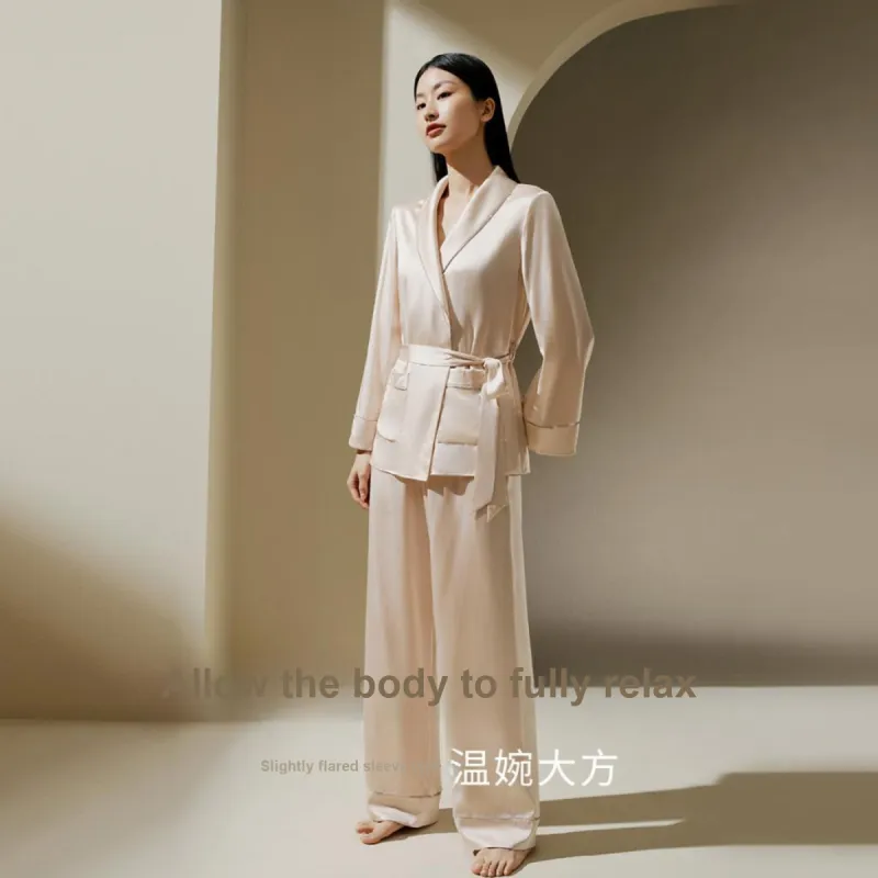 JINSANT Pajama Set Women's Gold Pink-1