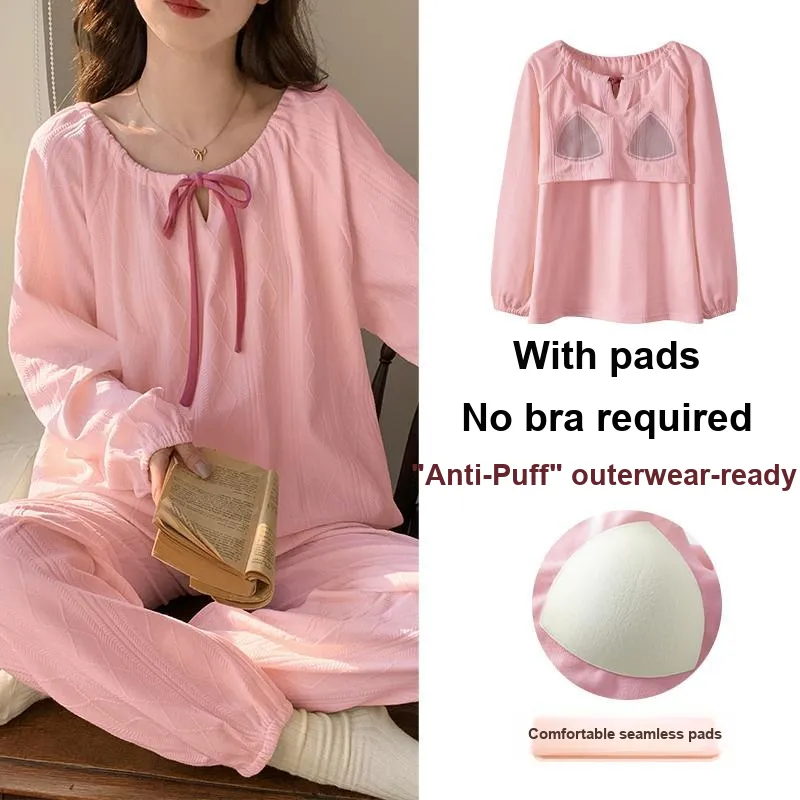 Mulong Family Pajama Set Women's Pink-1