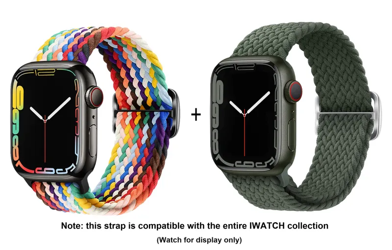 ZHISHENG Apple Compatibility Watch Band 38 49MM Watch Dial All Nylon Material-11