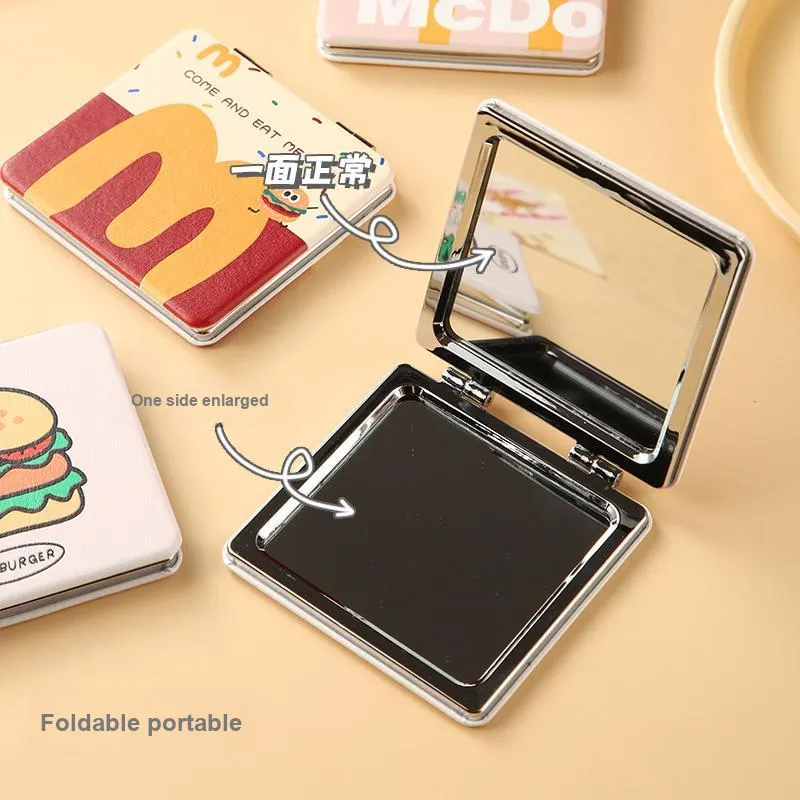 Future Maple Cartoon Double Sided Mirror, McDonald's Small Mirror-15