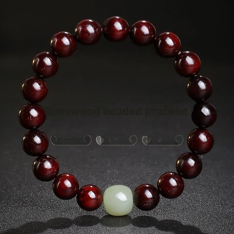 MUSHENGYUAN Pterocarpus Bracelets Unisex-8