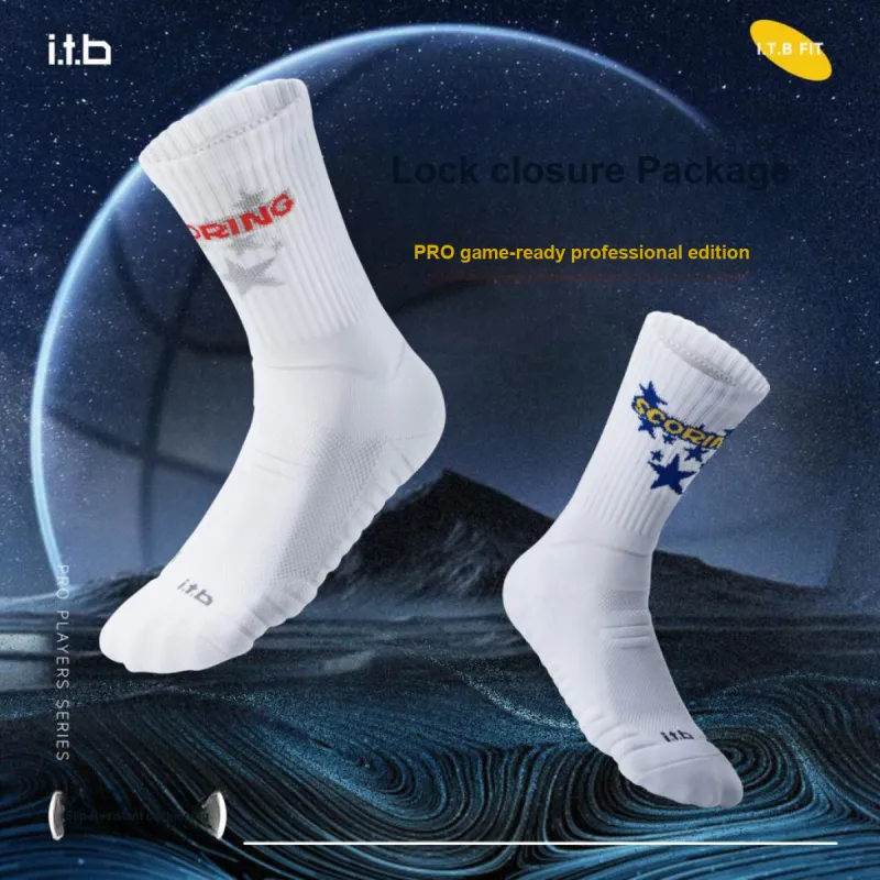 I.t.b Basketball Socks Unisex 4 Pack-2