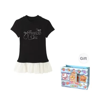 QUIET ANGEL T Shirt Women's Black Top