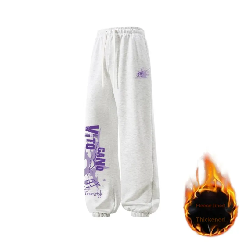 Vitocano Casual Pants Unisex Black-14