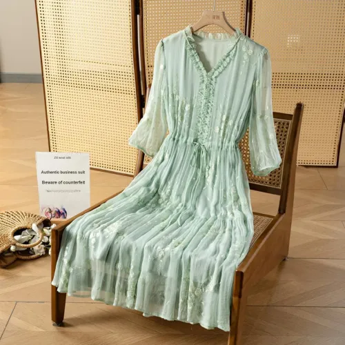 To The West Long Sleeved Dresses Women's